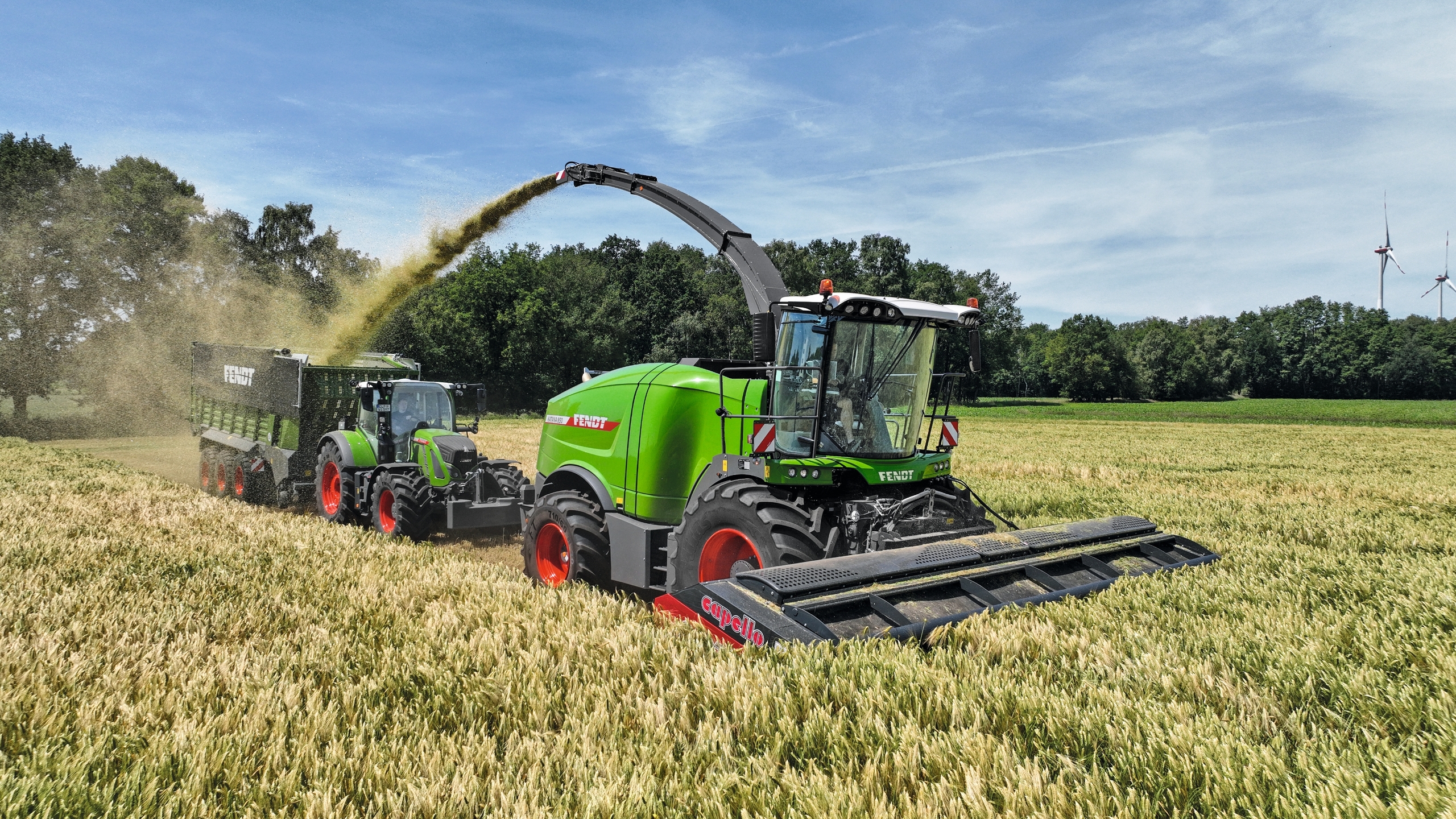 Fendt выпустил новый кормоуборочный комбайн Katana 850